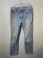 Vintage Lee Jeans Distressed Straight Leg 34x34