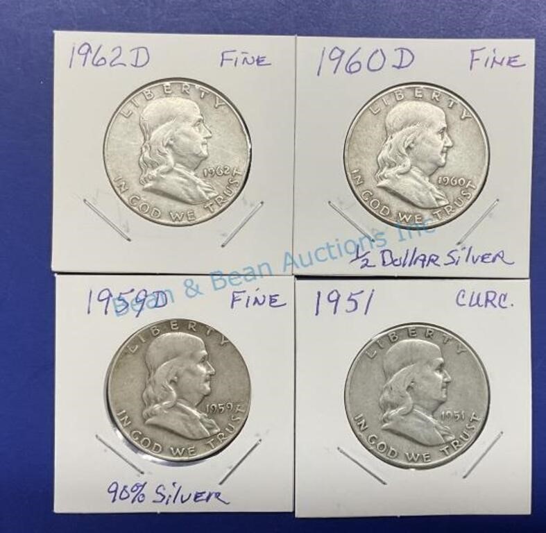 Franklin half dollars