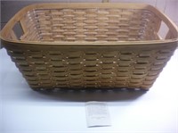 Longaberger Basket/Small Laundry/Protector