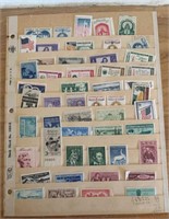 Vintage US Unused Mint Stamps