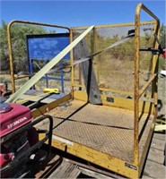 Steel Metal Lift Basket for Forklift