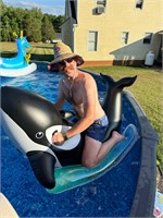 Member's Mark Novelty Ride-On Pool Float (Orca)