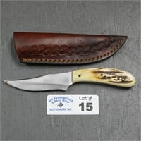 Custom Knife & Sheath - Signed Wayne