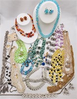 Necklace / Earrings Sets Vintage etc