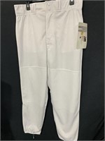 WHITE MENS SPORTS PANTS SIZE LARGE 2PCS