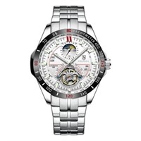 Men's Stockwell Automatic Watch, Moonphase Dial