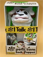 Pets.com Talking Sock Puppet Toy