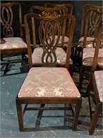 Fine Set of Mahogany Hepplewhite Dining Chairs