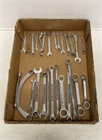 Tray Lot of Craftsman Wrenches