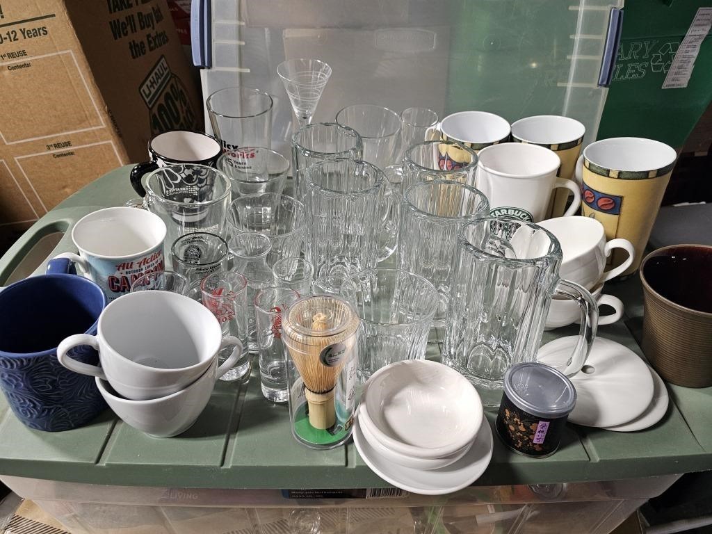 Group of cups and glasses