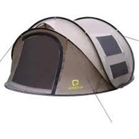 QOMOTOP 4 Person Pop up Tent, 9.5’X7’X50