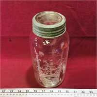 Large Improved Crown Mason Jar (Vintage)