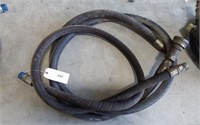 2 TRUCK HYDRAULIC LINES- ONLY ONE FEMALE END