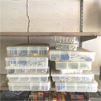 (12) Storage Boxes of Small Parts