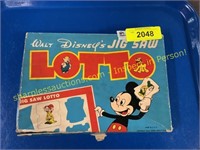Walt Disney’s jig saw lotto