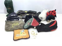 Assorted Golf cover heads and more