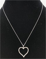 New Nic & Syd Swarovski crystal heart necklace