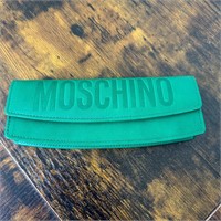 Moschino Leather Pencil Pen Case