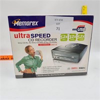Ultra speed CD recorder memorex