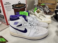 NIKE AIR JORDAN 1 RETRO HIGH OG COURT PURPLE SHOES