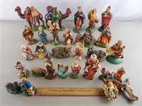 Vintage Figurines Mostly Nativity