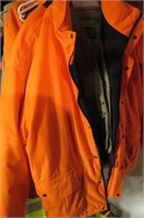 Orange Winter Xxl Jacket & Fishing Vest Xxl