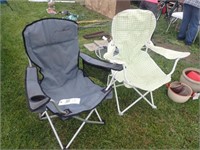 (2) Eddy Bauer Folding Camp Chairs