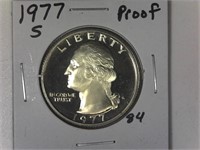 1977-S Proof Washington Quarter