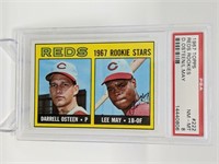 1967 Topps Rookies D.Osteen/L.May PSA NM-MT 8 #222