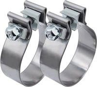 2.5" Exhaust Clamp Narrow Band Stainless Steel (2