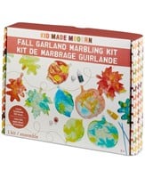 Kid Made Modern Fall Garland Marbeling Craft Kit