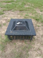 Fire pit, 14x32x32