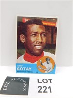 1963 TOPPS JULIO GOYAY BASEBALL CARD