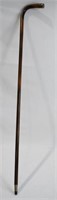 Antique Wood With Sterling Accents Walking Stick