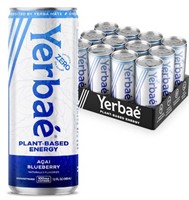 Yerbae Energy Seltzer 11 pack - Acai Blue  12oz