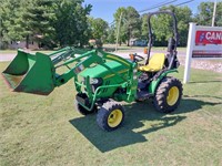 John Deere 2320HST Diesel Tractor JD200CX loader