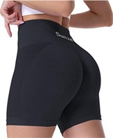 New Sunzel Butt Scrunch Seamless Shorts, Womens 5