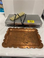 COPPER TRAY, TOSHIBA DVD PLAYER