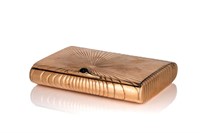 RUSSIAN GOLD CIGARETTE CASE, 171g