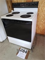 electric stove-clean