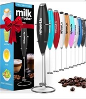 PowerLix Milk Frother Handheld Battery