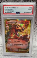 2016 Pokémon XY Charizard EX evolutions PSA 9