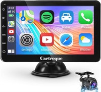 Cartreque Portable Car Stereo Wireless Dash Mount