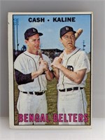 1967 Topps Bengal Belters Norm Cash Al Kaline #216