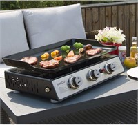 **Portable 24-Inch 3-Burner Table Top Gas Grill