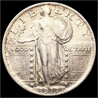 1917 T2 Standing Liberty Quarter CLOSELY