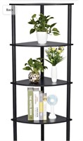 New You Wish 4 Tier Corner Shelf, Wooden