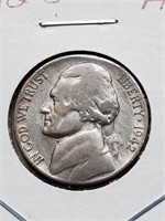 Higher Grade Silver 1942-S Jefferson Nickel