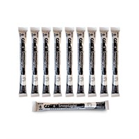 Cyalume White Emergency Glow Sticks - Premium 6 S