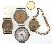 MECHANICAL WRISTWATCHES FOR PARTS OR REPAIR